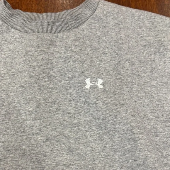 Under Armour Light Gray Crewneck Sweater - Picture 3 of 5